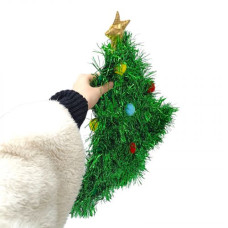 Новогодняя шапка Елка с игрушками 45 см