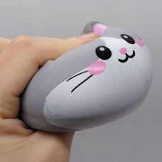 Антистресс пена "Кошечка" (рыжая)