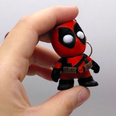 3D Брелоки "Hero DEADPOOL Marvel / ДЕДПУЛ Марвел", Keychain, 3D печать