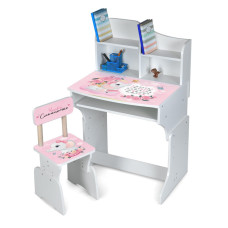 Детская Парта M 904-14 высота 3 положения, со стульчиком Детская Парта M 904-14 высота 3 положения, со стульчиком