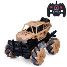 Джип на радиоуправлении ESD668-1C(Biege) 16,5 см, световые эффекты, аккумулятор, 1:16