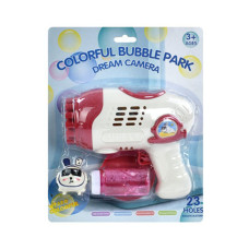 Мыльные пузыри Бластер 10163M(Red) 17 см, запаска 7,5 см