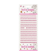 Наклейки декоративные XY-020(Pink) для авто, ноутбуков, телефонов
