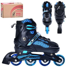 Ролики, розсувні, сині, A 4150-L-BL