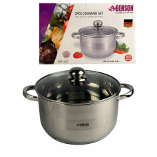 Кастрюля Benson, 6,5 л, BN-221-H Кастрюля Benson, 6,5 л, BN-221-H