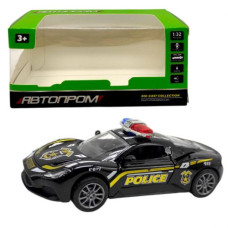 Машинка металева 1:32, ПОЛІЦЕЙСЬКА (ЧОРНА) Машинка металева 1:32, ПОЛІЦЕЙСЬКА (ЧОРНА)