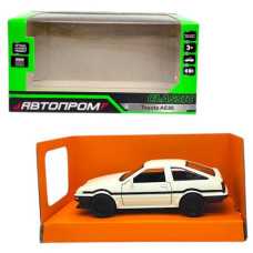 Машинка металлическая "АВТОПРОМ. Toyota AE86" (БЕЛАЯ) Машинка металлическая "АВТОПРОМ. Toyota AE86" (БЕЛАЯ)