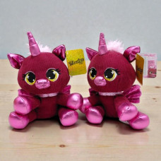 Мягкая игрушка "Plushes Pets" 15 см (бордовый единорог)