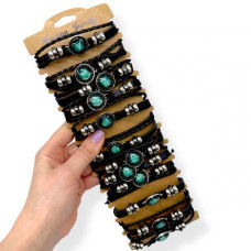 Светящийся браслет в темноте (12 шт)