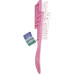 Расческа для волос "Молния" РОЗОВАЯ