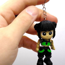 3D Брелоки HERO K-POP ZOE Demon Hunters / ЗОЯ (К-ПОП) KEYCHAIN, Кейпоп-охотницы на демонов, 3D печать
