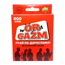 Игра настольная "Wordgazm", 50 карт (18+)
