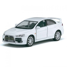 Машинка KINSMART "Mitsubishi Lancer Evolution X" (белая)