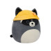 Мягкая игрушка Енот Рокки в панамке Squishmallows SQER00820, 13 см