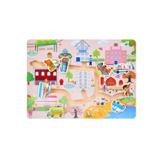 Деревянная игрушка Лабиринт MD 0817-1 размер 30х22,5 см