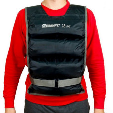 Жилет утяжелительный EasyFit EF-VST-18 черный, 18 кг