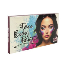 Детский набор аквагрима Cel-2503 палетка, кисточка, 10 цветов