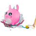 Игровой набор Розовый Кролик Biggies BIG001-RA надувная игрушка, насос 45 см