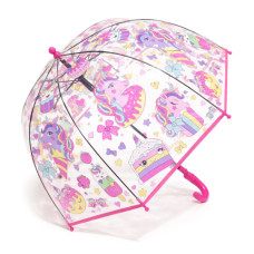 Детский зонтик RST058A(Pink) купол 70 см, длина 65 см