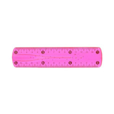 УЦЕНКА!!! Линейка неломайка Bambi 0015(Pink)-UC, 15 см УЦЕНКА!!! Линейка неломайка Bambi 0015(Pink)-UC, 15 см