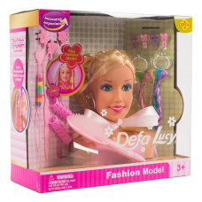 Манекен для причесок DEFA 8056 с аксессуарами Манекен для причесок DEFA 8056 с аксессуарами