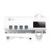 Держатель зубных щеток Brush Sterilizer, Белый / Диспенсер для зубной пасты / Уф стерилизатор Держатель зубных щеток Brush Sterilizer, Белый / Диспенсер для зубной пасты / Уф стерилизатор
