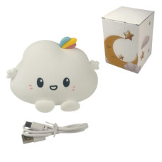 Дитячий силіконовий світильник "Хмаринка" 21*14*12 см, 24-460