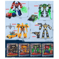 Трансформер TF, 15см, 4 види (робот+пістолет, 3види-робот+транспорт), в кор-ці, 8816-100