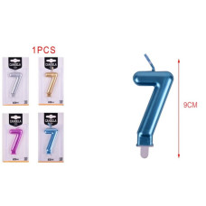 Свічка для торта "Цифра 7", EA0180