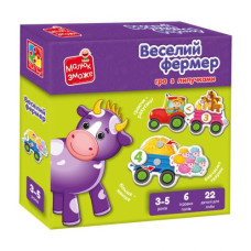 Гра розвиваюча з липучками "Веселий фермер"