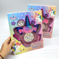 Косметика с украшениями 2 вида, обруч, лак для ногтей, блеск, помада, наклейки, в коробке (ГОЛУБОЙ) Косметика с украшениями 2 вида, обруч, лак для ногтей, блеск, помада, наклейки, в коробке (ГОЛУБОЙ)