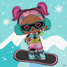 Картина по номерам "L.O.L. Surprise! Jolly Vibes. V.R.Q.T." 25х25 см Картина по номерам "L.O.L. Surprise! Jolly Vibes. V.R.Q.T." 25х25 см