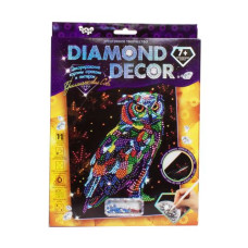 Набор для творчества "Diamond Decor: Бриллиантовая сова" Набор для творчества "Diamond Decor: Бриллиантовая сова"