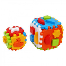 Детский развивающий кубик 