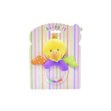 Погремушка мягкая Bambi C20561 Животные (Утка)
