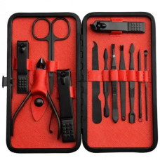 Маникюрный набор для маникюра и педикюра Manicure Suit 12 в 1 в пенале