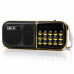 Портативный радиоприемник MP3/FM с USB, B837 / Мини-радио с питанием от аккумулятора