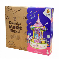 Конструктор МУЗИЧНА СКРИНЬКА-КАРУСЕЛЬ 430 дет., 656009 Конструктор МУЗИЧНА СКРИНЬКА-КАРУСЕЛЬ 430 дет., 656009