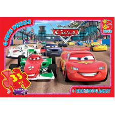 Пазлы из серии "Тачки", 35 элементов	, GP-Z10215