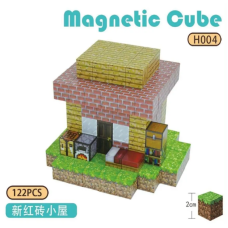 Магнітний конструктор блоковий "Minecraft", 004H