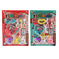 Набір лікаря ( 2 кольори, стетоскоп, шприц планш. 28*3*43 см), LY3009 Набір лікаря ( 2 кольори, стетоскоп, шприц планш. 28*3*43 см), LY3009