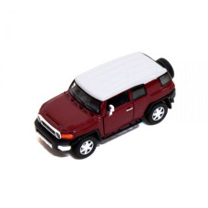 Машинка KINSMART "Toyota FJ Cruiser" (бордовая)