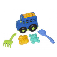 Автобус "Бусик" с песочным набором, синий