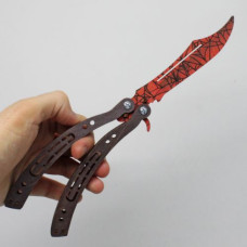 Нож Бабочка "CS GO (Crimson web)" Нож Бабочка "CS GO (Crimson web)"