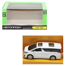 Машина АВТОПРОМ "Toyota Alphard", белый