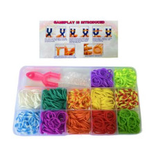 Набор для плетения резинками "Rubber color band"