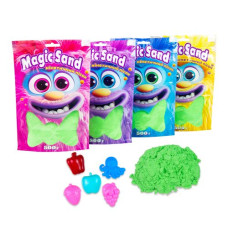 Кинетический песок "Magic Sand", 500 г (зеленый)