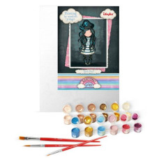 Картина за номерами "Black Pearl Santoro Gorjuss Collection" 30х40 см