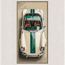 Картина за номерами "Порш" 40*80 см