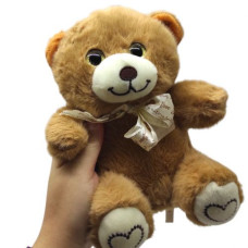 Мягкая игрушка "Мишка романтик", 20 см (КОРИЧНЕВЫЙ) Мягкая игрушка "Мишка романтик", 20 см (КОРИЧНЕВЫЙ)